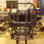 Rear View of Suspension and Motor Plates