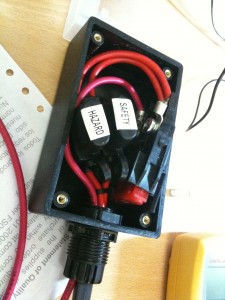 Some imaginative labelling in one of our fuse boxes